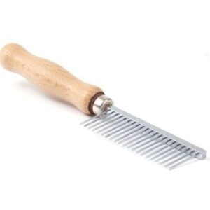 Houten kam grof