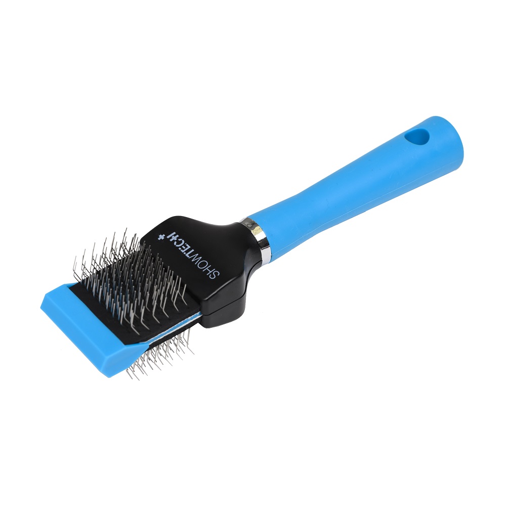 Show Tech Flex Groom Slickerborstel Blauw