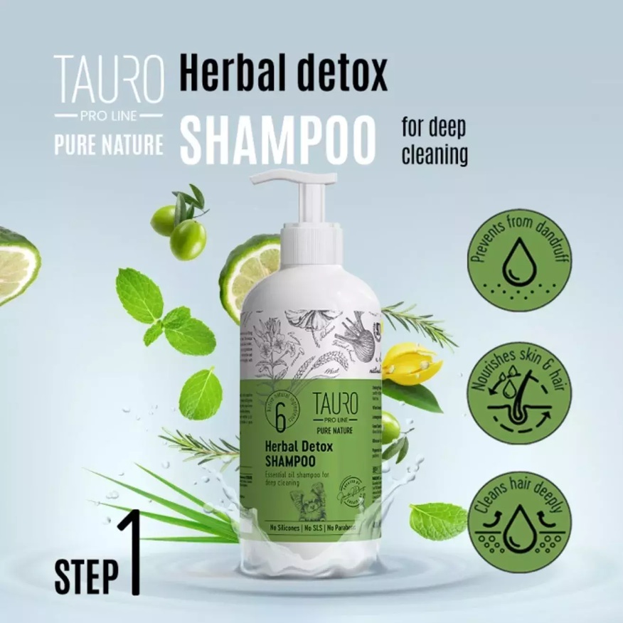 Tauro Pure Nature Herbal Detox shampoo