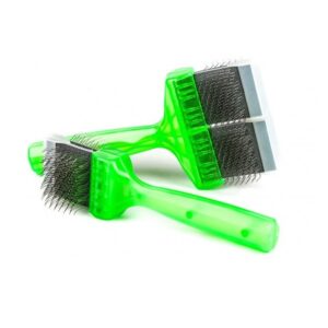 Activet borstel voor honden groen