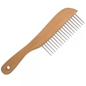 Houten kam groot